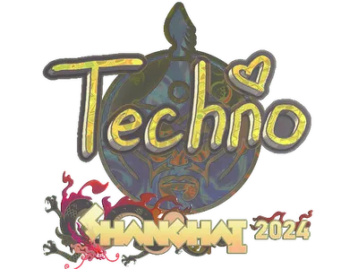 Sticker | Techno4K (Holo) | Shanghai 2024