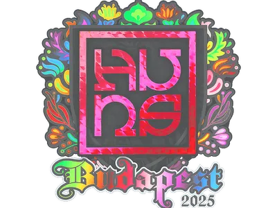 Sticker | The Huns (Holo) | Budapest 2025
