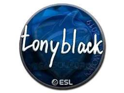 Sticker | tonyblack (Foil) | Katowice 2019