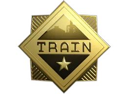 Sticker | Train (Gold)
