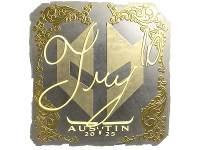 Sticker | TRY (Gold) | Austin 2025
