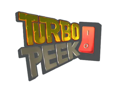Sticker | Turbo Peek (Foil)