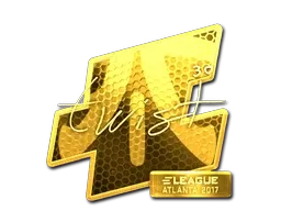 Sticker | twist (Gold) | Atlanta 2017