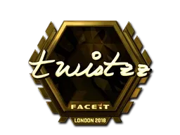 Sticker | Twistzz (Gold) | London 2018