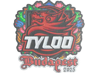 Sticker | TYLOO (Embroidered) | Budapest 2025