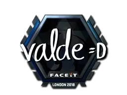 Sticker | v4lde (Foil) | London 2018