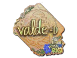 Sticker | v4lde (Holo) | Rio 2022