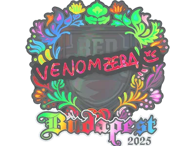 Sticker | venomzera (Holo) | Budapest 2025