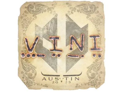 Sticker | VINI | Austin 2025