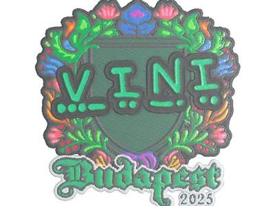 Sticker | VINI (Embroidered) | Budapest 2025