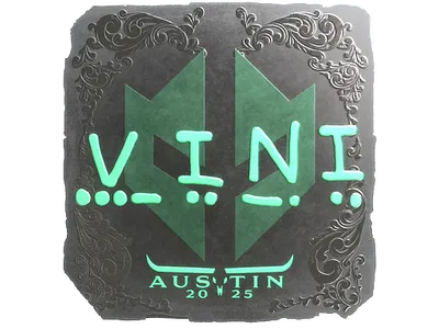 Sticker | VINI (Foil) | Austin 2025