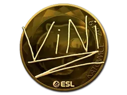 Sticker | VINI (Gold) | Katowice 2019