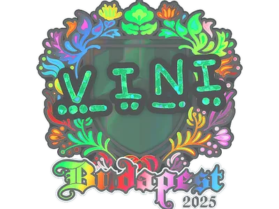 Sticker | VINI (Holo) | Budapest 2025