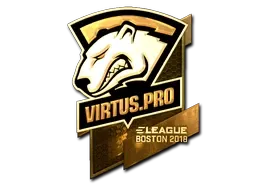 Sticker | Virtus.Pro (Gold) | Boston 2018