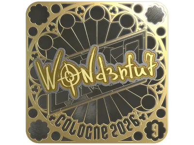 Sticker | w0nderful (Gold, Ranked) | Cologne 2026