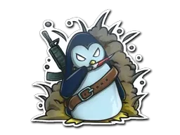 Sticker | War Penguin