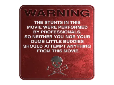 Sticker | WARNING (Foil)
