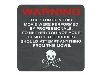 Sticker | WARNING
