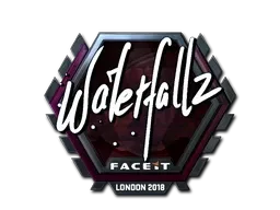 Sticker | waterfaLLZ (Foil) | London 2018