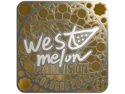 Sticker | westmelon (Foil, Ranked) | Cologne 2026