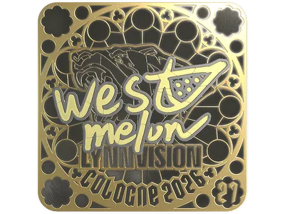 Sticker | westmelon (Gold, Ranked) | Cologne 2026