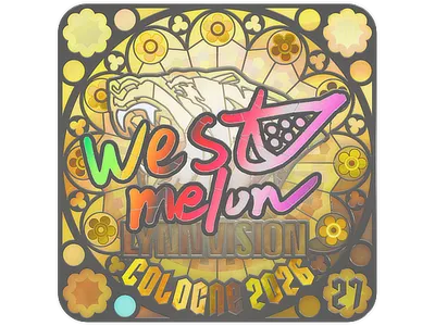 Sticker | westmelon (Holo, Ranked) | Cologne 2026