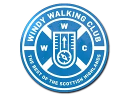 Sticker | Windy Walking Club