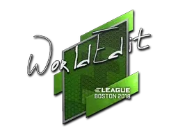 Sticker | WorldEdit | Boston 2018