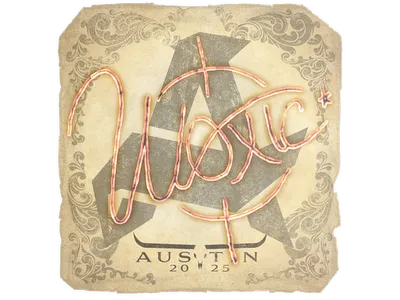 Sticker | woxic | Austin 2025