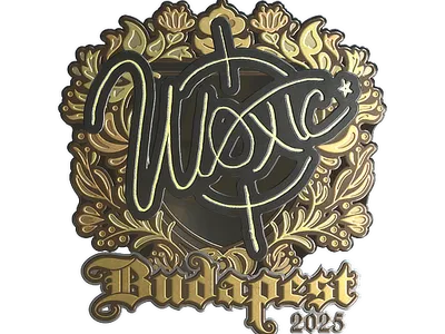 Sticker | woxic (Gold) | Budapest 2025