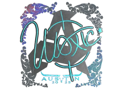 Sticker | woxic (Holo) | Austin 2025