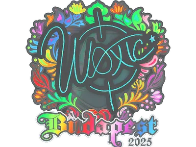 Sticker | woxic (Holo) | Budapest 2025
