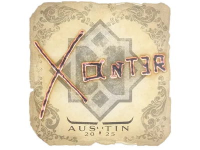 Sticker | Xant3r | Austin 2025