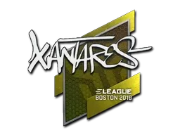 Sticker | XANTARES | Boston 2018