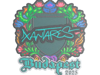 Sticker | XANTARES (Embroidered) | Budapest 2025