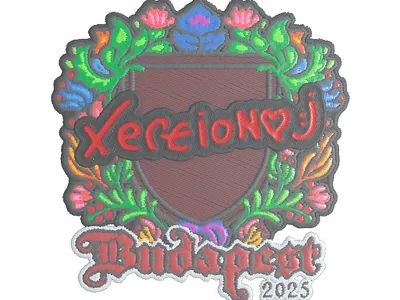 Sticker | xertioN (Embroidered) | Budapest 2025