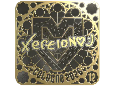 Sticker | xertioN (Gold, Ranked) | Cologne 2026
