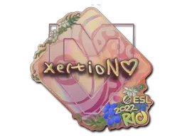 Sticker | xertioN (Holo) | Rio 2022