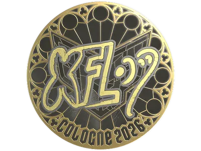 Sticker | xfl0ud (Gold) | Cologne 2026