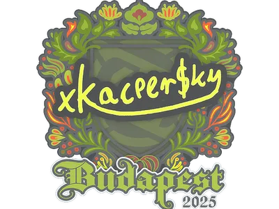 Sticker | xKacpersky | Budapest 2025