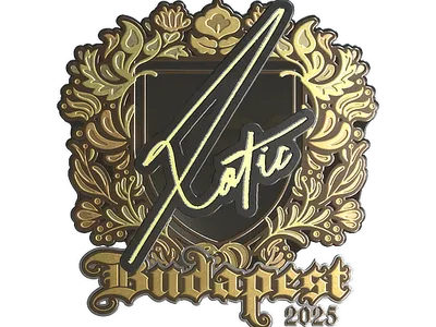 Sticker | XotiC (Gold) | Budapest 2025