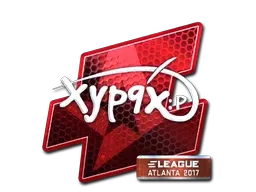 Sticker | Xyp9x (Foil) | Atlanta 2017