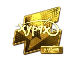 Sticker | Xyp9x (Gold) | Atlanta 2017