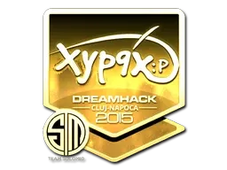 Sticker | Xyp9x (Gold) | Cluj-Napoca 2015