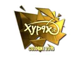 Sticker | Xyp9x (Gold) | Cologne 2016