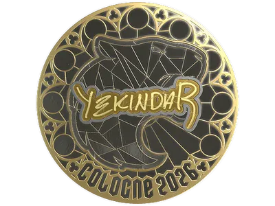 Sticker | YEKINDAR (Gold) | Cologne 2026