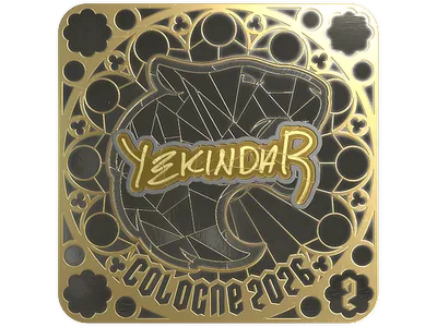 Sticker | YEKINDAR (Gold, Ranked) | Cologne 2026