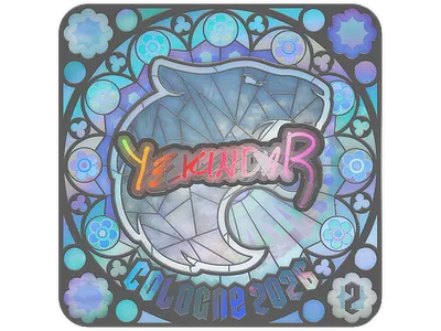 Sticker | YEKINDAR (Holo, Ranked) | Cologne 2026