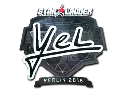 Sticker | yel (Foil) | Berlin 2019