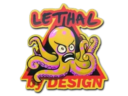 Sticker | Yellow Lethal